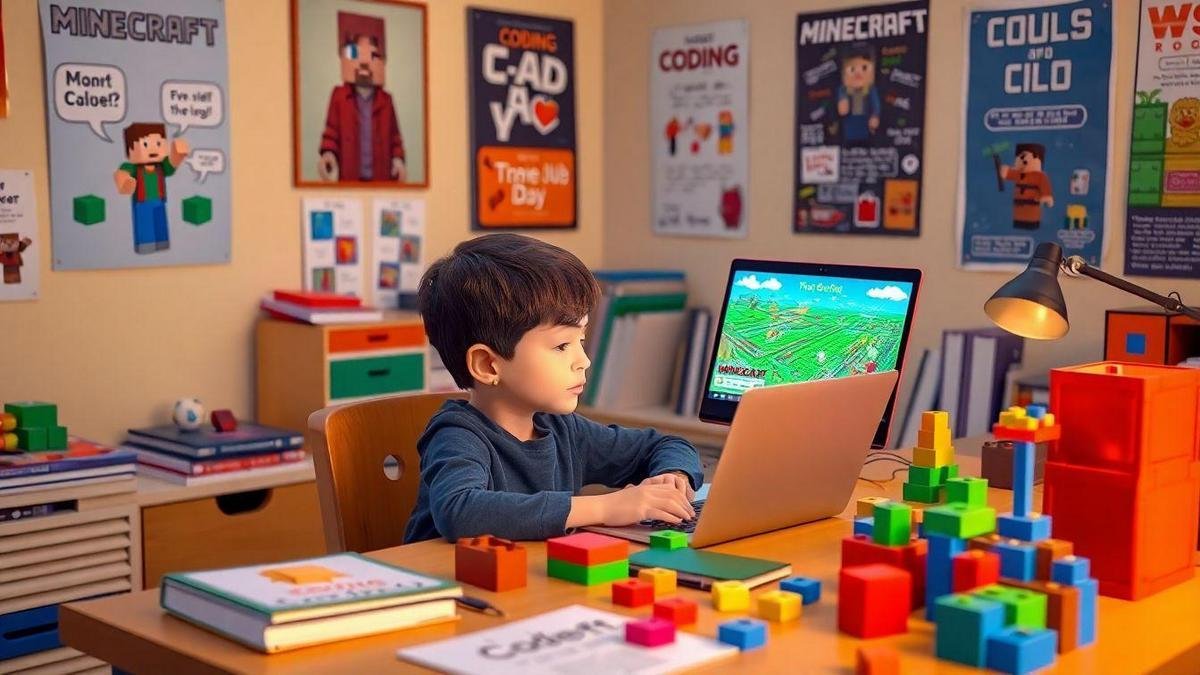 Minecraft for Kids: A Game or Coding Platform